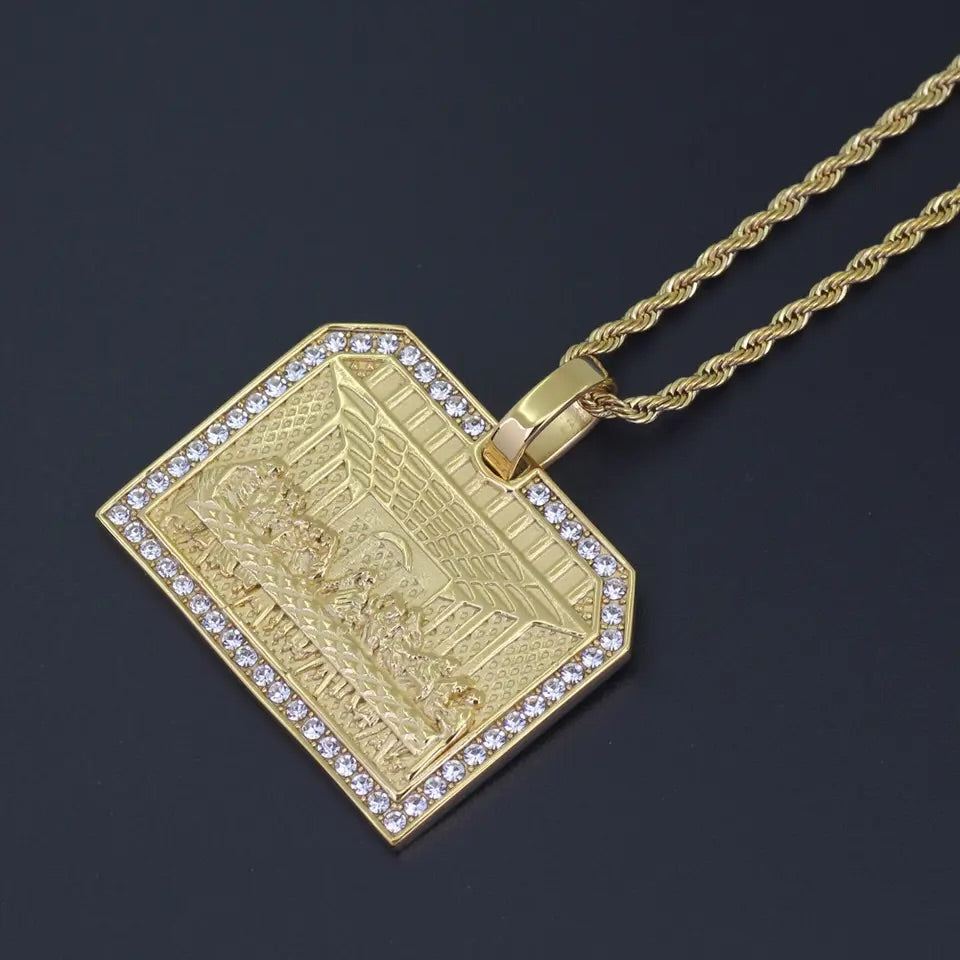 Last Super Xtra Large Pendant Necklace