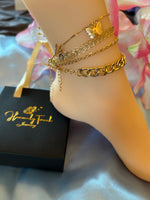 '' Eliza '' Anklet Set