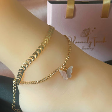 '' Daisy '' Anklet Set