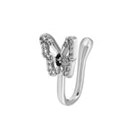 Clip On Butterfly Nose Ring